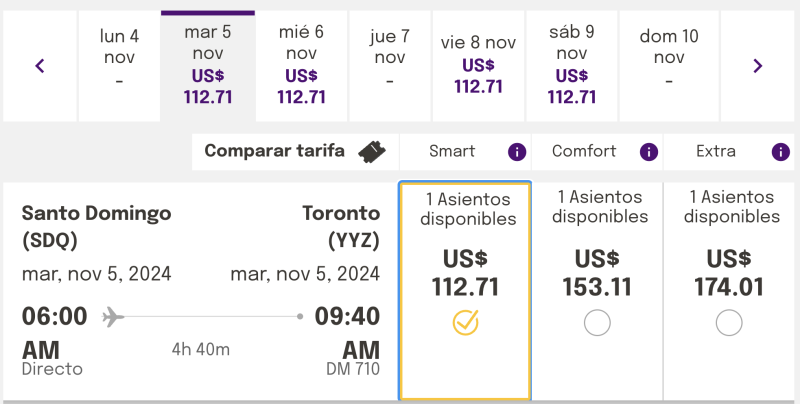 Flights to and between South, North and Central America from 4,300 rubles