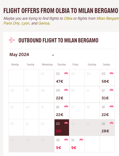 Volotea promotion: flights in Europe from 9 euros (even for summer)