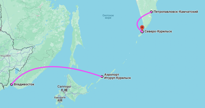 It is possible again: from Kamchatka to Paramushir, from Vladivostok to Iturup