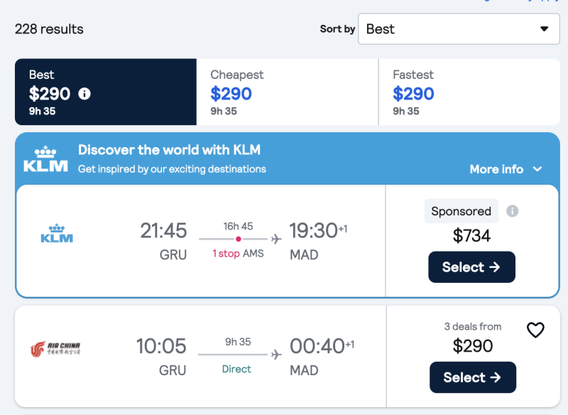 10 tickets around the world that an admin would buy for himself: from Tunisia to Brazil and from Kenya to India