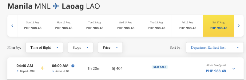 A couple of small sales: in the Philippines, Vietnam or Asia with discounts