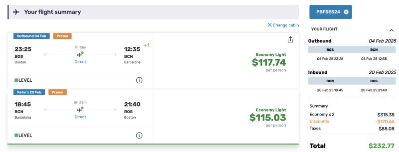 Classic: direct flights from Spain to the USA for 18,000 rubles in both directions in October-March