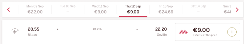 Flights to Spain, Italy, Greece and a little bit between in September for 860 rubles