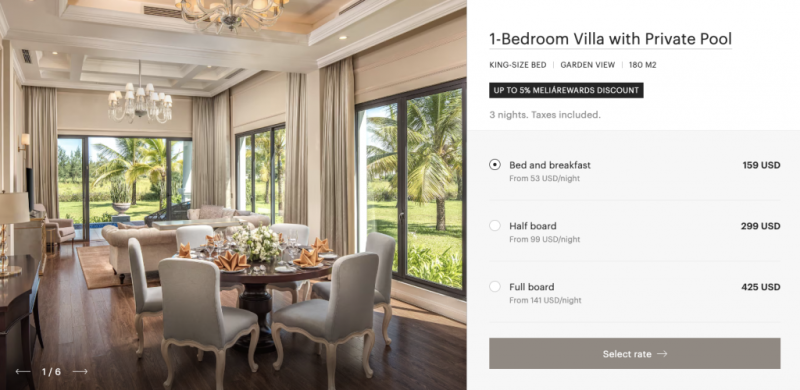 Hotel of the day: 5* villa with private pool in Vietnam for 4900 rubles (rating 4.9/5*)