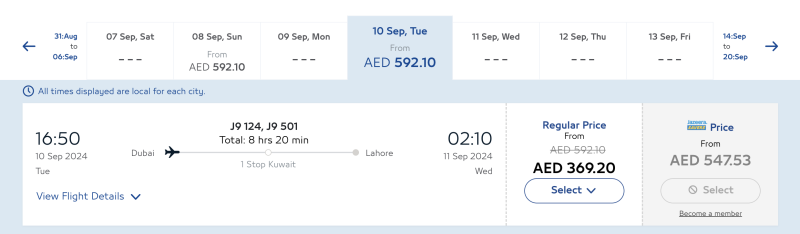 Jazeera Airways sale for August-December: flights across the Persian Gulf, to Sri Lanka and somewhere between visa-free countries with discounts