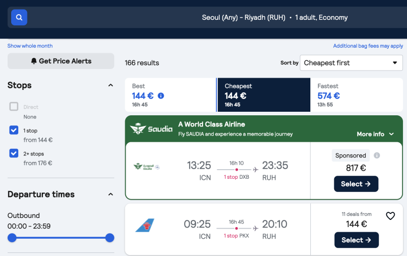 Seychelles + South Korea + Macau + Hong Kong + Kenya + Ethiopia from Moscow for about 107.999 rubles and almost without visas