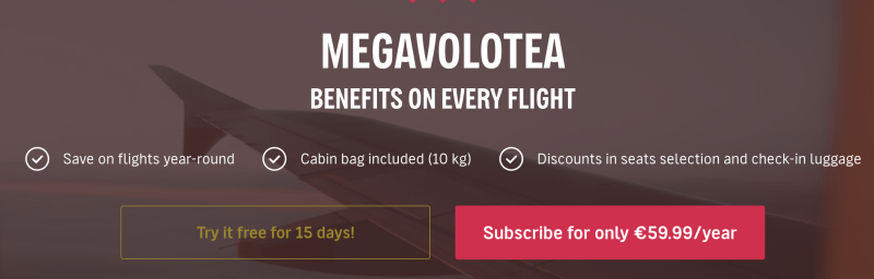 Volotea: flights across Europe for € 9 (September-October)